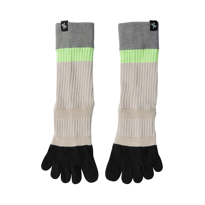 Best Crew Toe Socks for Men & Women - Comfortable Cotton Breathable Toe Separator Socks for Running, Yoga, Hiking & Everyday Wear