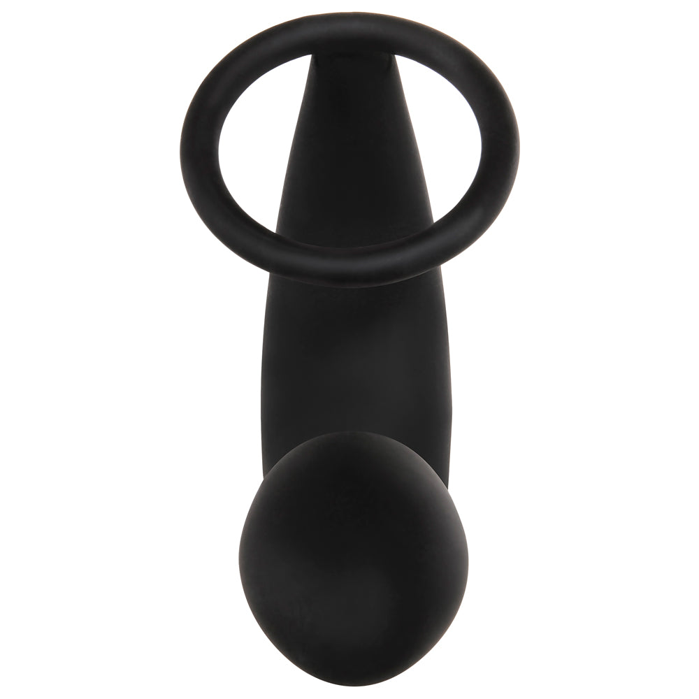 Adam & Eve Rechargeable Prostate Massager with Cock Ring - Powerful G-Spot Stimulator for Men, Perfect for Solo Play & Couples Intimacy
