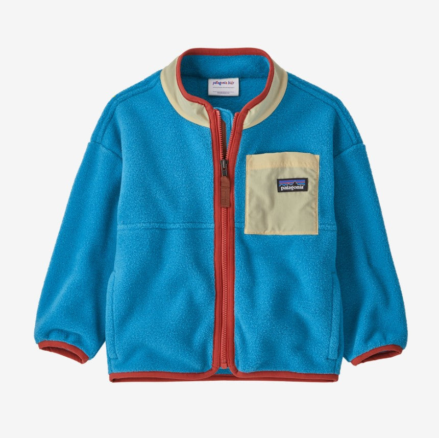 Soft Baby Synchilla Fleece Jacket - Warm & Cozy Outerwear for Infants & Toddlers - Perfect for Outdoor Play, Stroller Walks & Winter Adventures