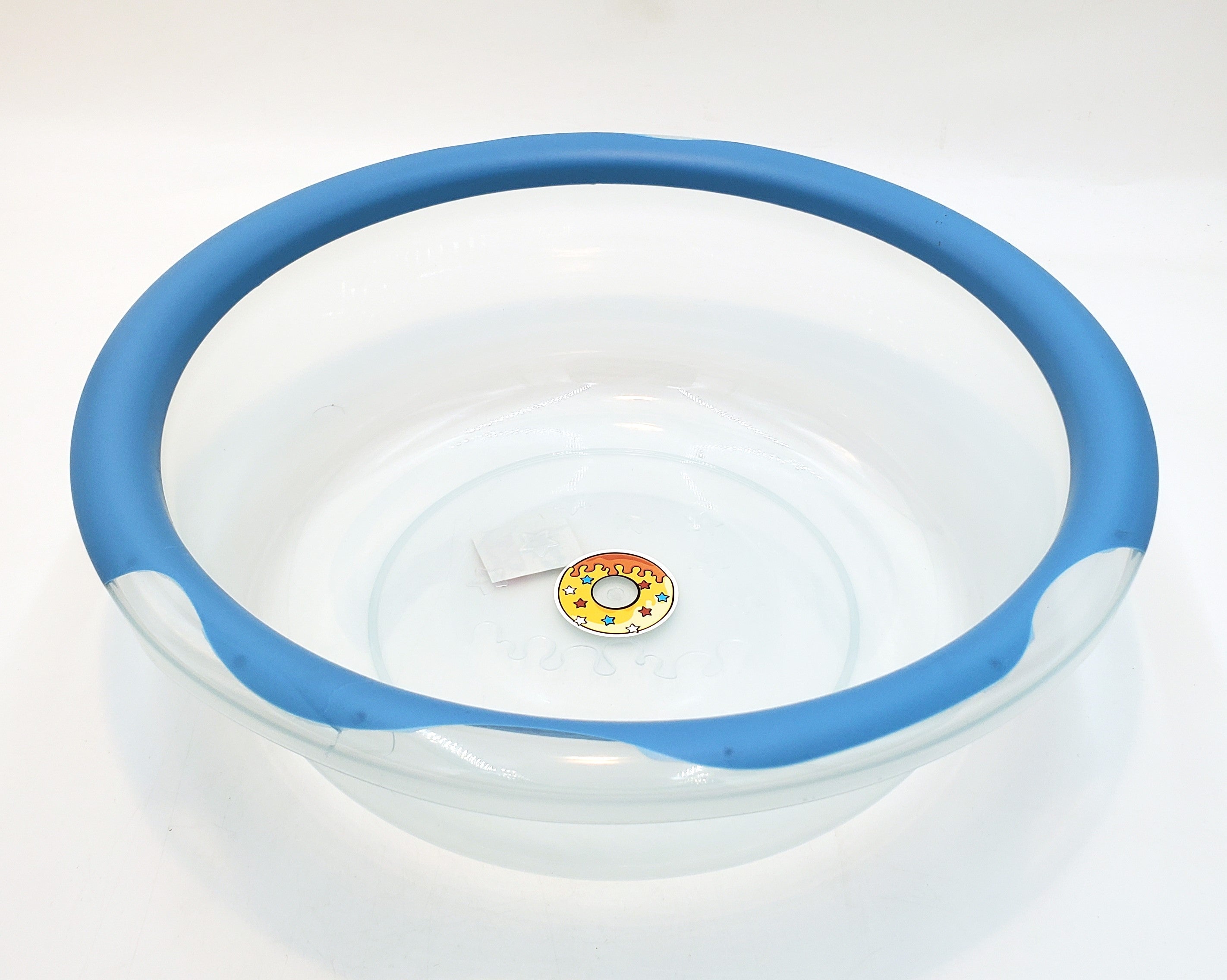 14x6 Clear Plastic Basin - Durable & Lightweight for Kitchen, Bathroom & Outdoor Use - Perfect for Washing, Storage & Gardening