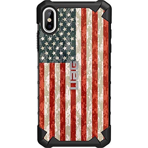 US Flag, Reversed over Digital Camouflage
