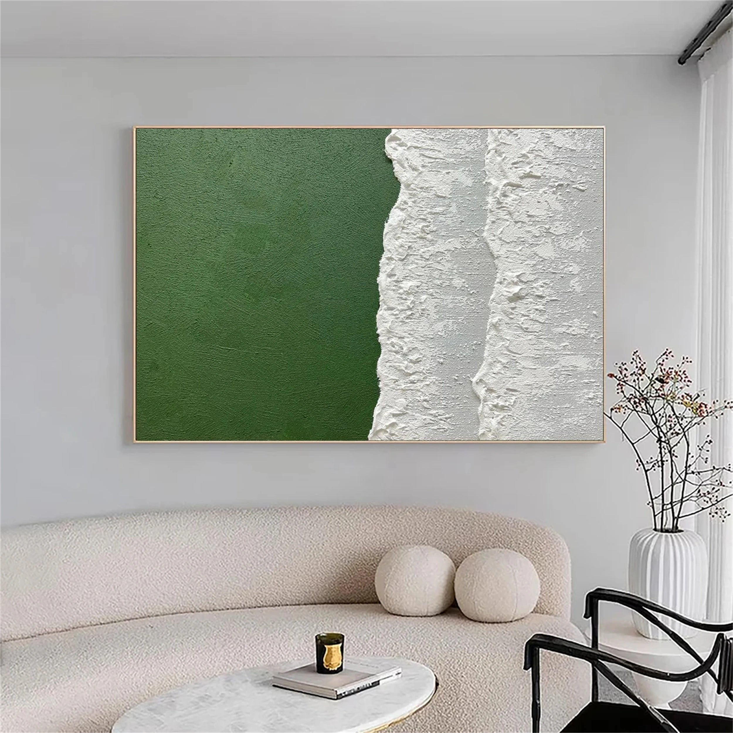 Ocean and Sky Painting #OS 090 - Stunning Seascape Wall Art for Home & Office Decor - Perfect for Living Room, Bedroom, or Beach House