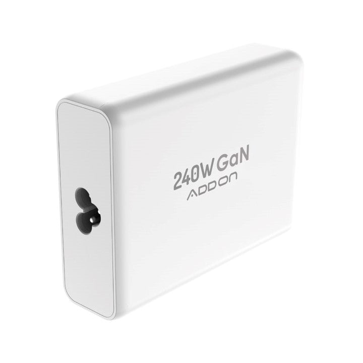240W GaN 4-Port Wall Adapter - Fast Charging USB-C Power Adapter for Phones, Laptops & Tablets - Perfect for Home, Office & Travel Use
