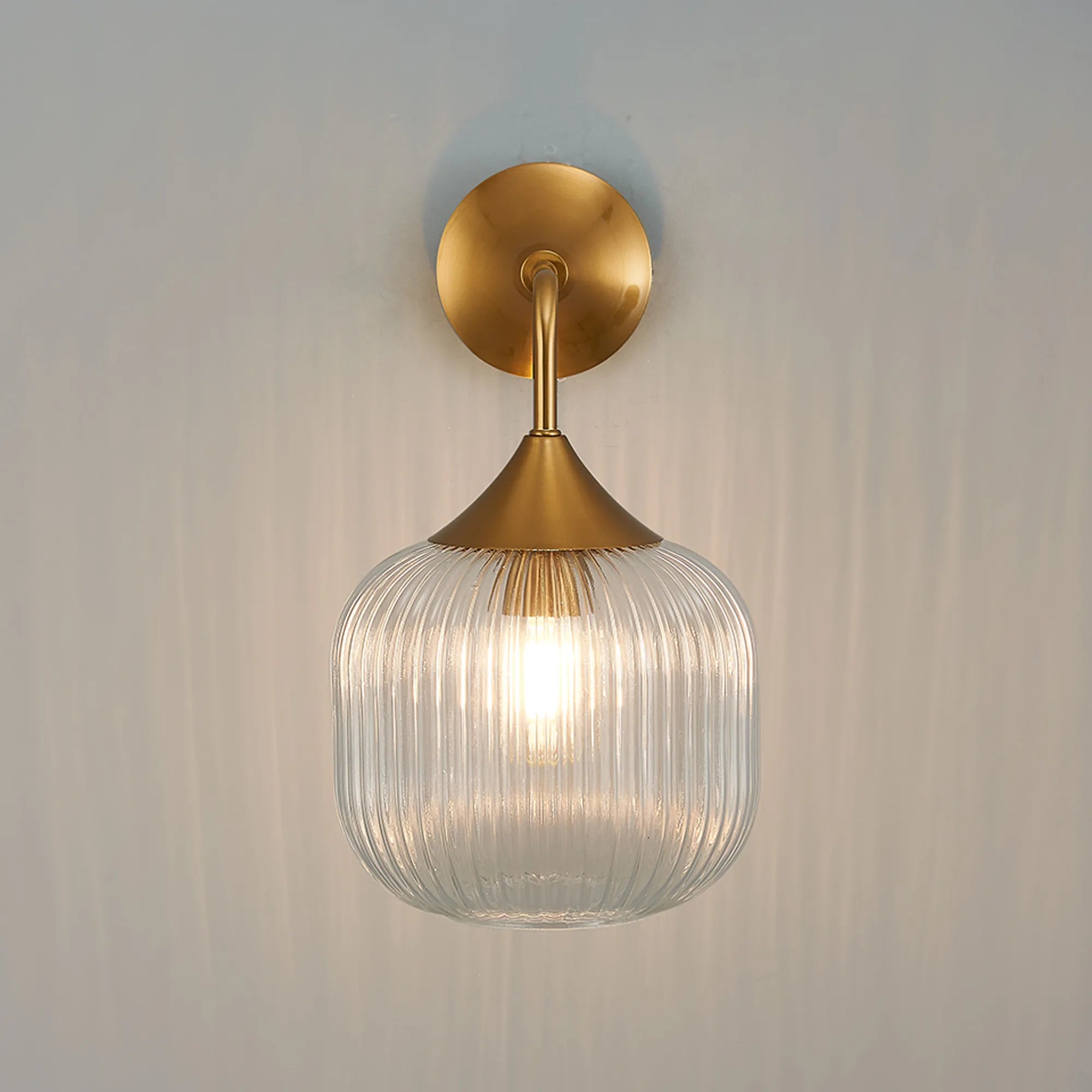 Benalla Wall Light with E27 Socket - Modern Indoor/Outdoor Wall Sconce for Bedroom, Living Room, Porch & Patio Lighting