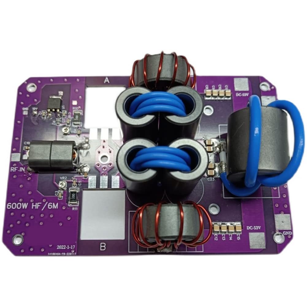 HF600W High Power Short Wave Amplifier Board - Professional Radio Amplifier for Ham Radio, SW Broadcasting & Emergency Communication
