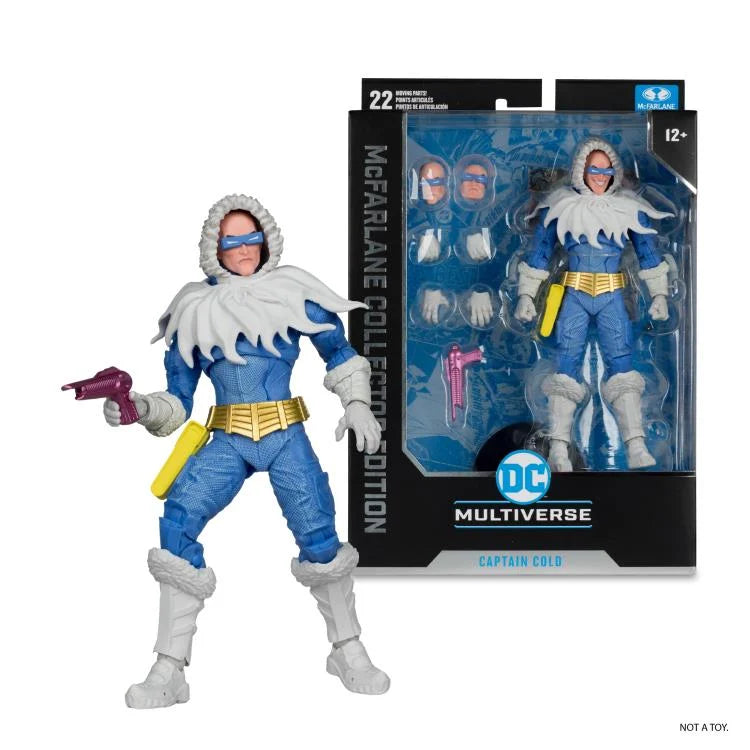 Captain Cold (The Rogues) DC McFarlane Collector Edition #30 Action Figure – Premium Collectible for DC Fans, Display & Play Scenes