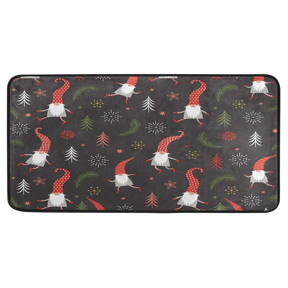 Blueangle Cute Christmas Gnomes Kitchen Mat - 39