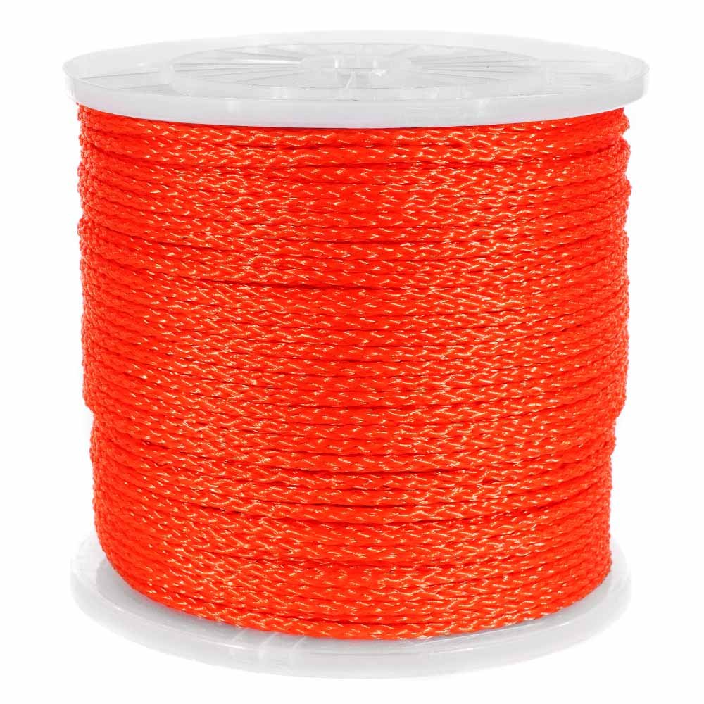 Hollow Braid Polypropylene Rope - 1/4