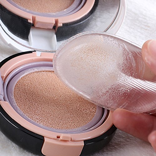 Premium Silicone Makeup Sponge - Transparent Foundation Blender (20g, 1-Pack) | Reusable, Hygienic & Easy to Clean | Perfect for Liquid, Cream & Powder Makeup Application