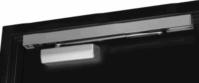 Corbin Russwin DC62940 ETS Slave Unit Electromechanical Door Closer Holder with Push Stop Side Mounting - Heavy Duty Commercial Door Hardware for Office Buildings, Schools & Hospitals (Discontinued Model)