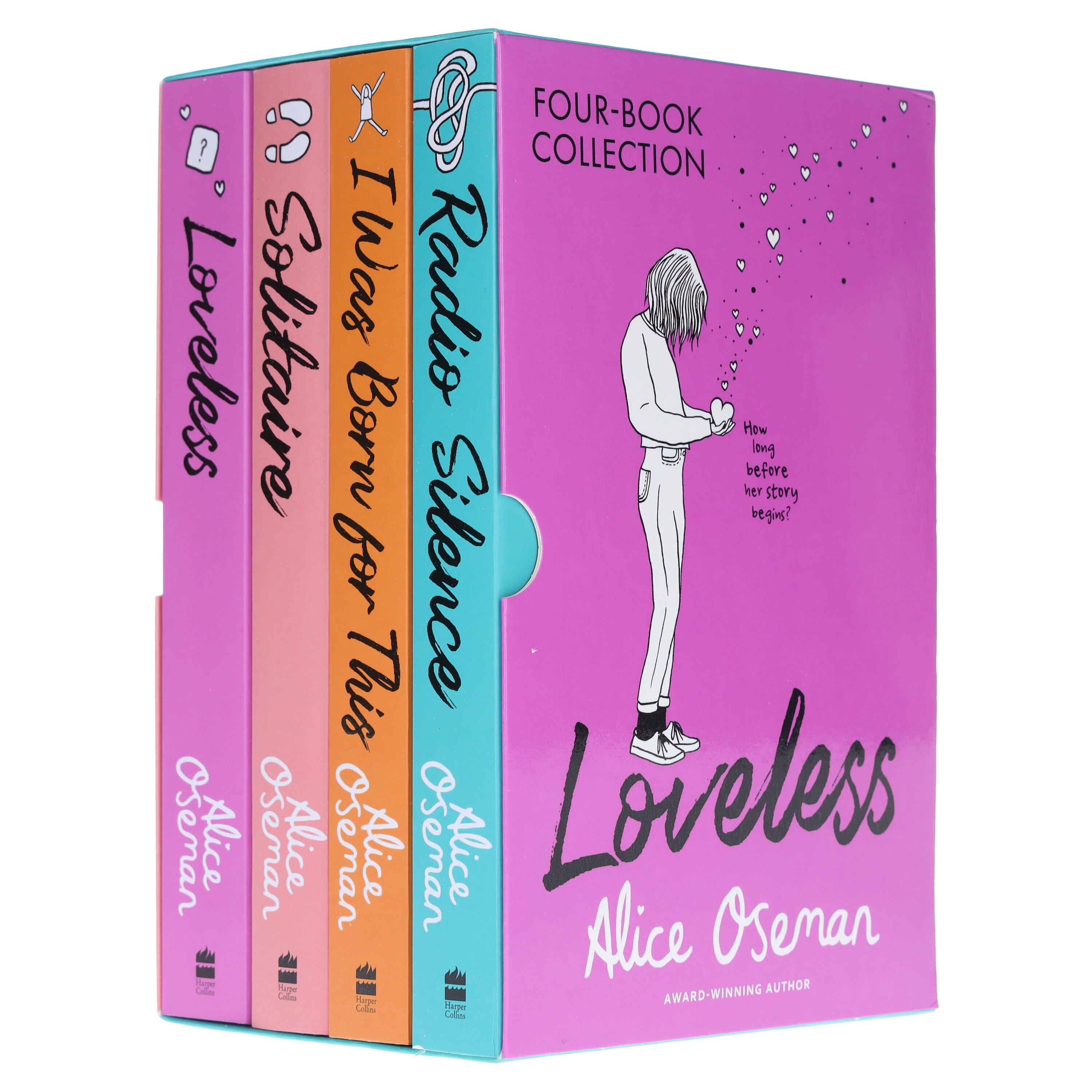 Alice Oseman 4 Books Collection Box Set - YA Fiction Novels for Teens Ages 13+ | Paperback Edition | Perfect for Teen Readers, Book Clubs & Gifts