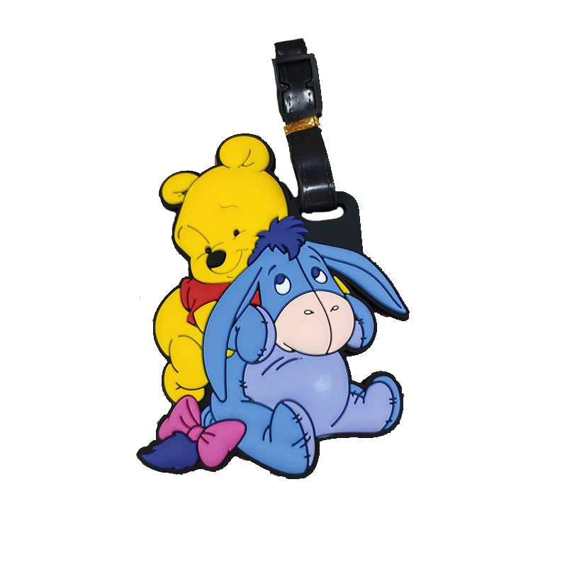 Anime Cartoon Luggage Tags for Travel & Movie Fans - Perfect for Suitcases, Backpacks & Cosplay Conventions