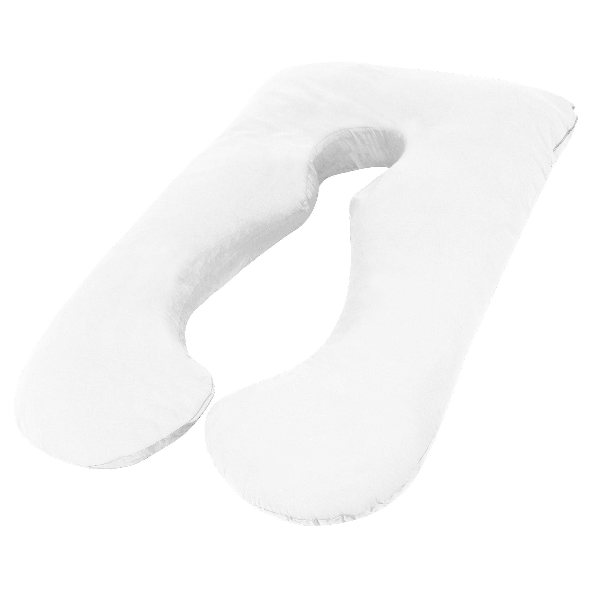 Australian Made Maternity Body Pillow with Removable White Pillowcase - Pregnancy Support for Back Pain Relief & Comfortable Sleep