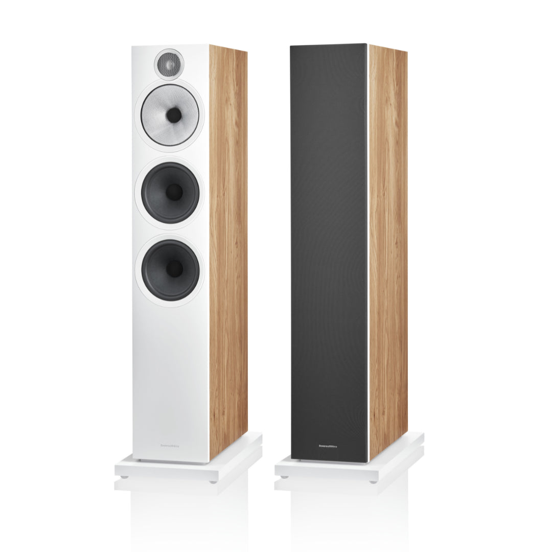 B&W 603 S3 Floor Standing Speakers - High-End Audio Tower Speakers with Crisp Sound | Perfect for Home Theater & Music Listening