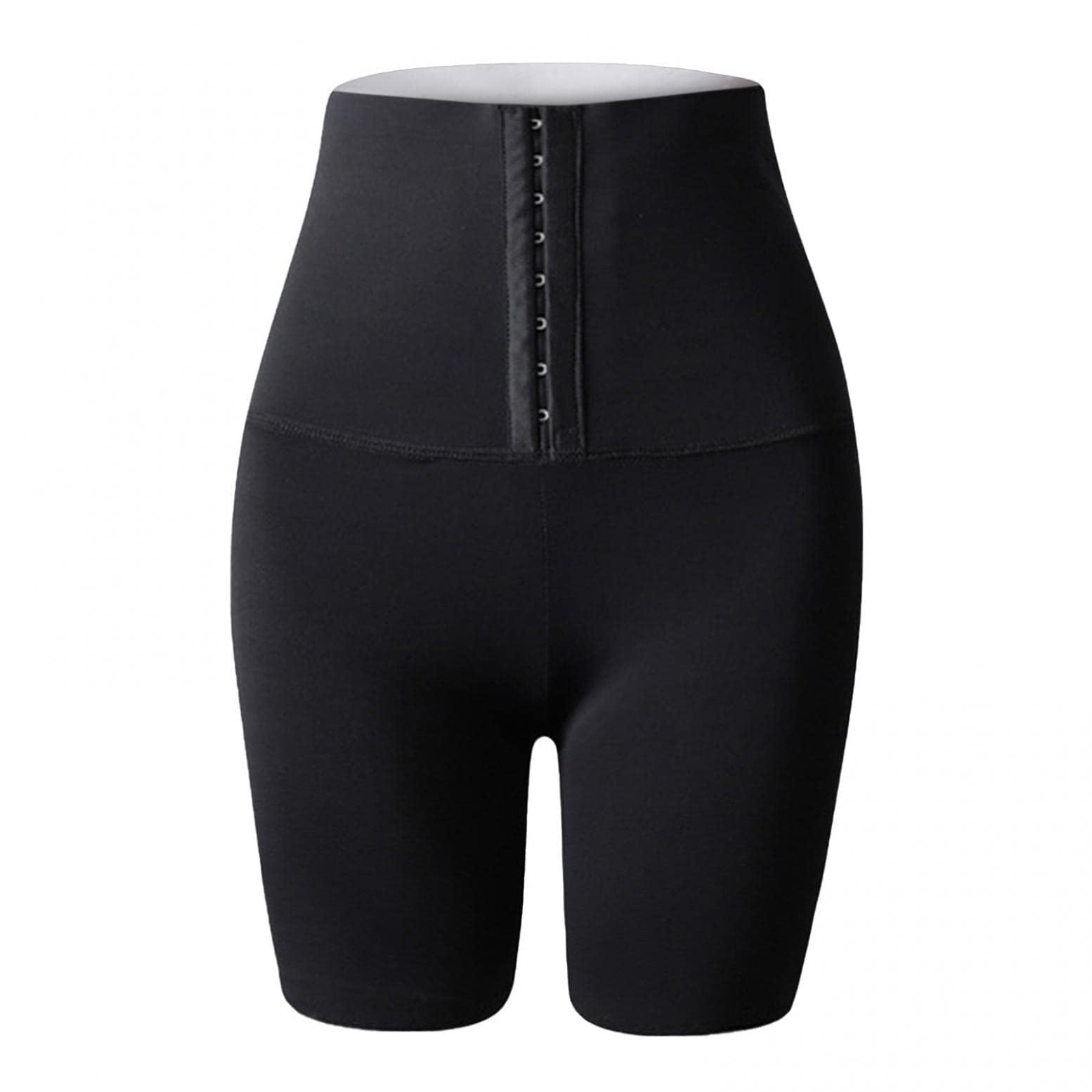 Thermo Sauna Sweat Shorts for Women - High Waist Tummy Control Workout Capris & Hip Lift Leggings - Hot Body Shaper for Weight Loss - Perfect for Gym, Yoga & Home Sauna Sessions