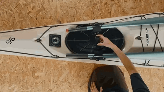 Gearlab Paddle Clutch - Premium Kayak and Canoe Accessory for Secure Paddle Storage | Perfect for Fishing, Camping & Water Sports Adventures