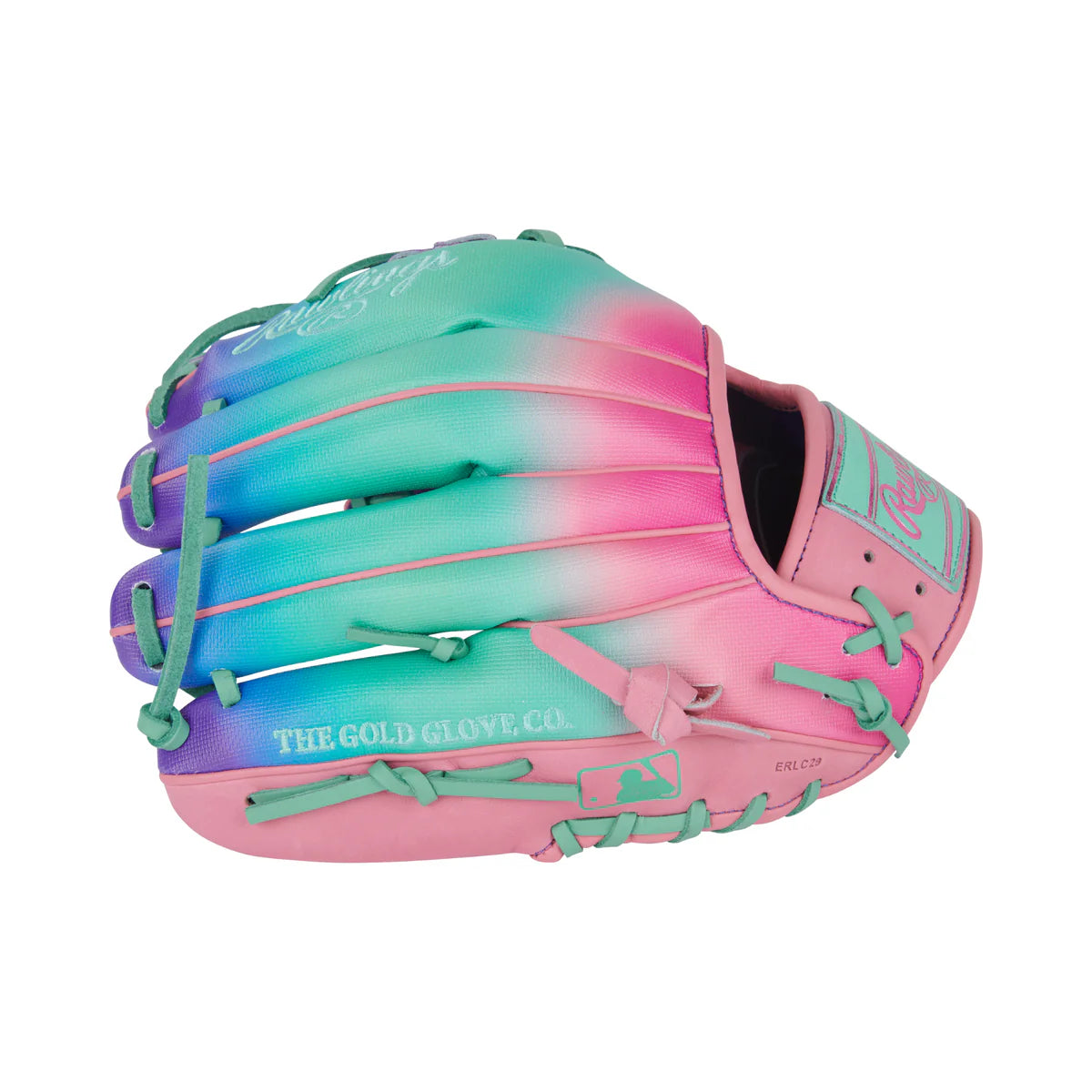 Rawlings Heart of the Hide Funburst PROR204 2PUP Infield Baseball Glove 11.5