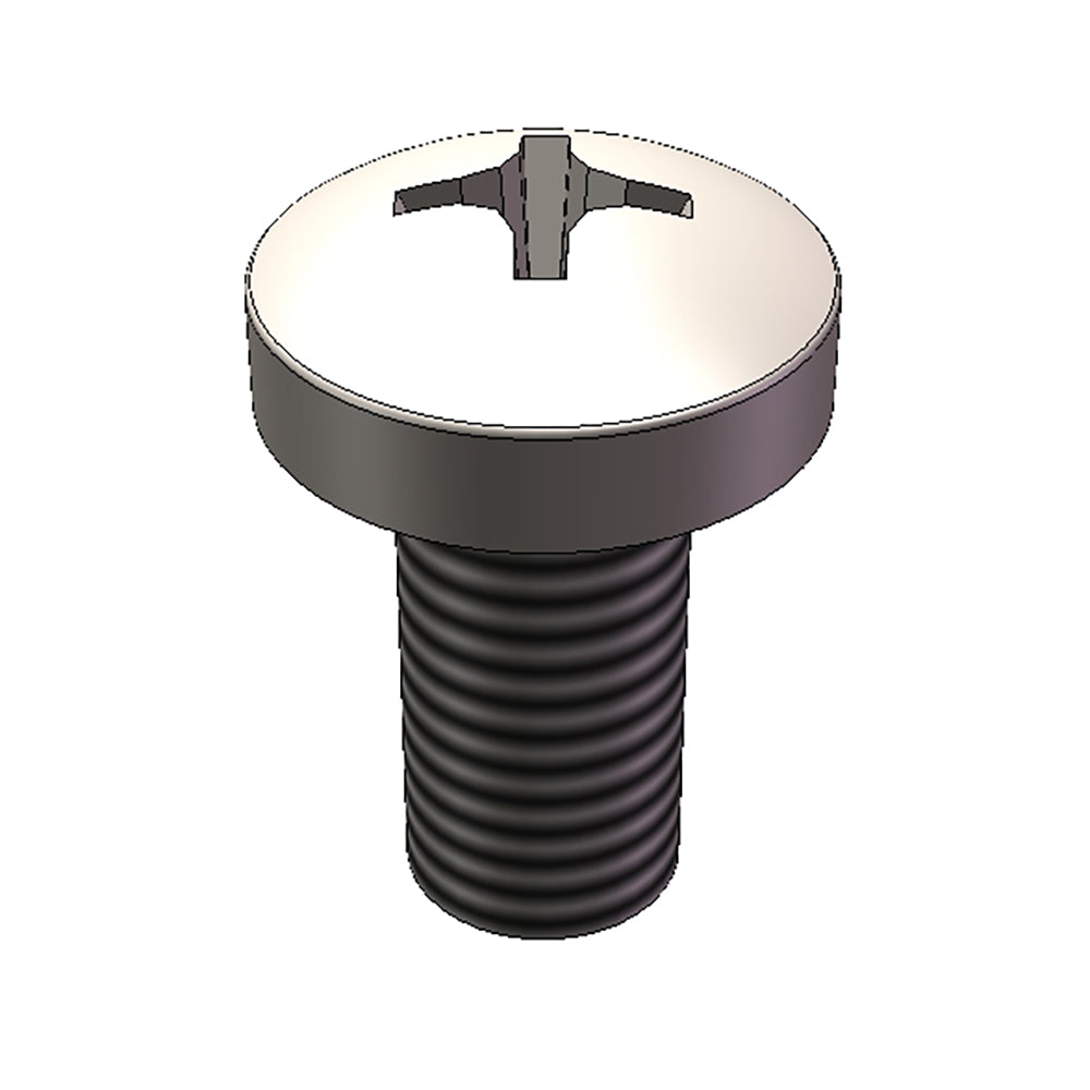 BD4802 64pcs M5×8mm Phillips Head Screws - Perfect for Electronics, Furniture Assembly & DIY Home Projects