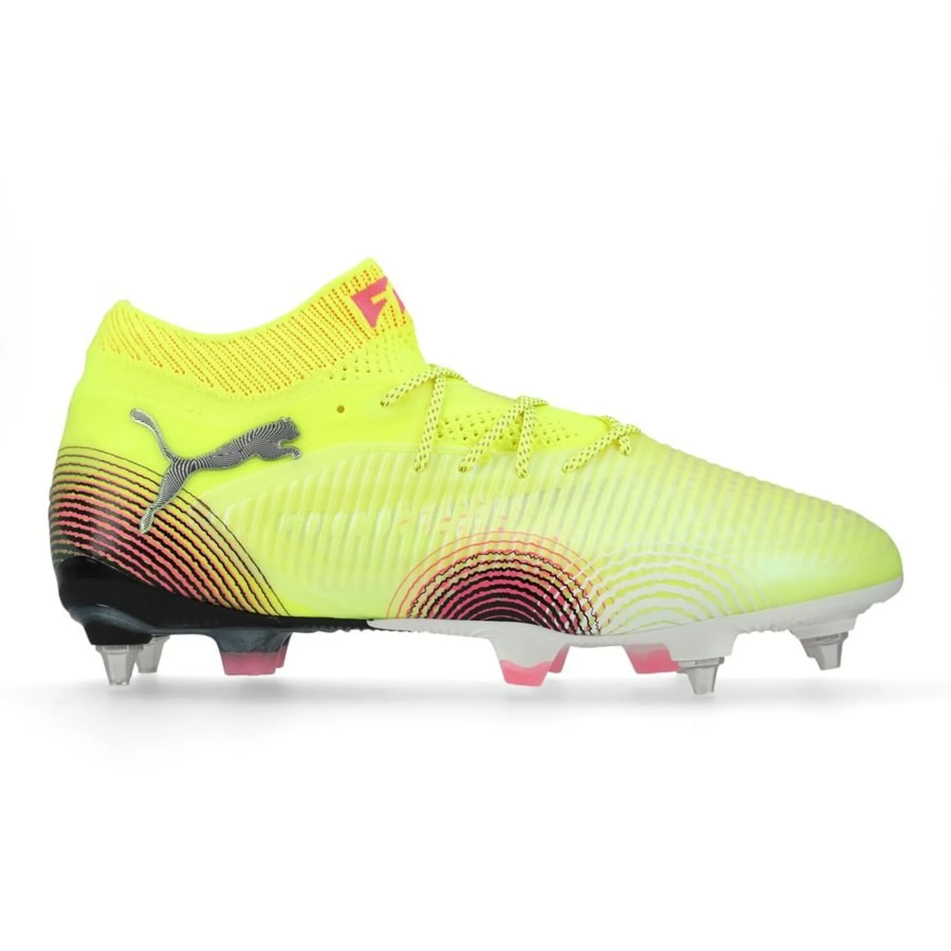 Puma Future 8 Ultimate MxSG Football Cleats - Yellow Alert/Black/Sun Struck - Lightweight Soccer Shoes for Men - Perfect for Turf & Artificial Grass Training & Matches