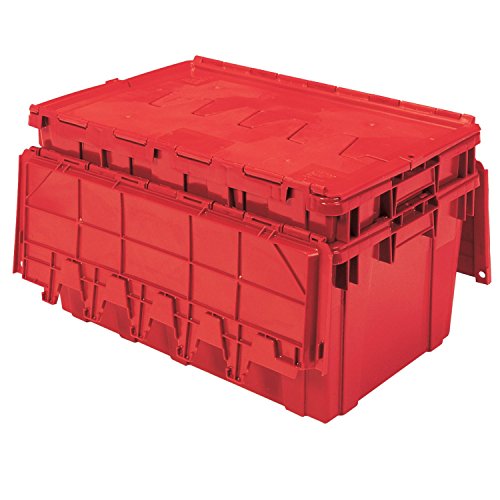 Red 2.25 Cu Ft Airtight Food Storage Container with Attached Lid - Perfect for Kitchen Pantry Organization, Meal Prep & Bulk Food Storage