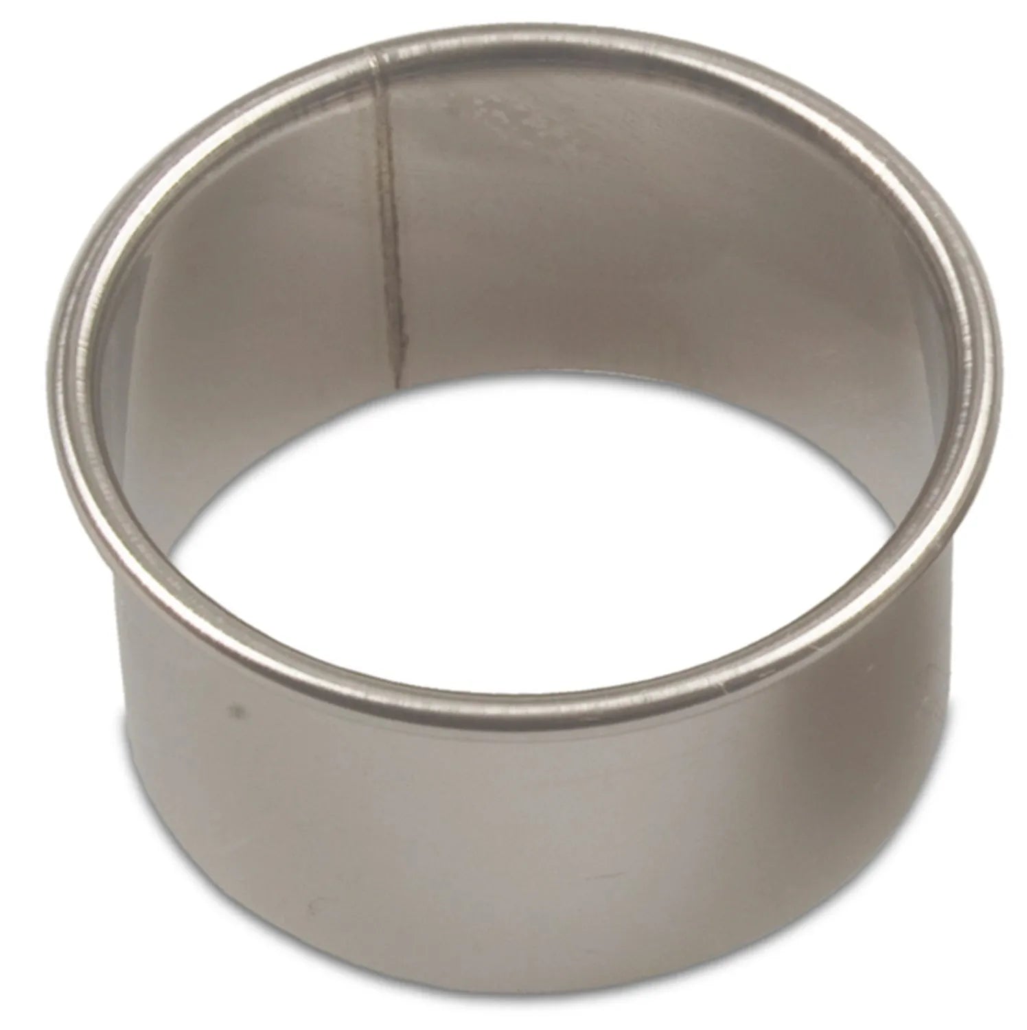 Stainless Steel Round Pastry Cutter Set - 5 Sizes for Baking Cookies, Doughnuts & Pie Crusts - Perfect for Home Bakers & Professional Chefs