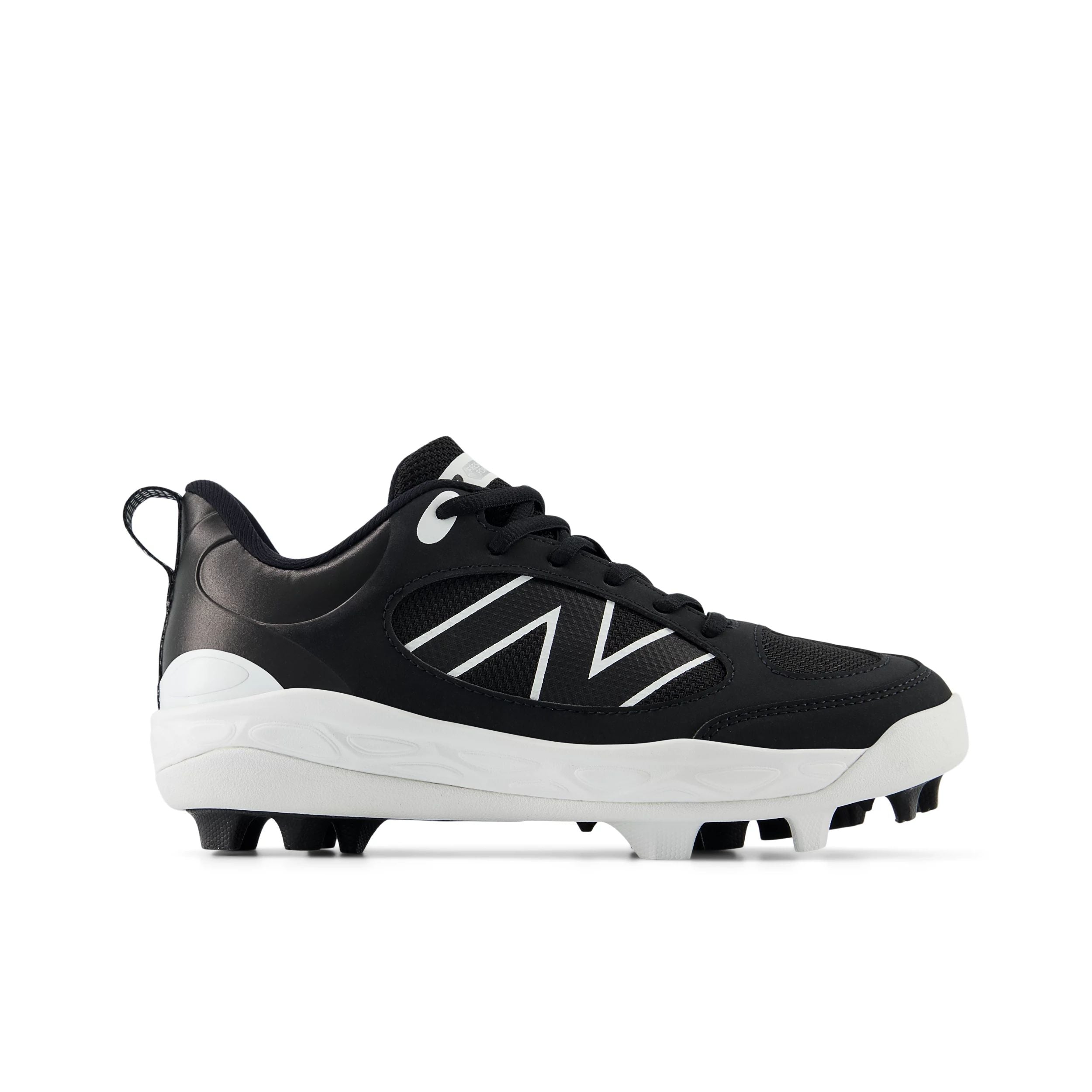 New Balance 3000v7 Black Youth Baseball Cleats - Lightweight Molded Cleats for Kids & Youth Baseball Players - Perfect for Little League Games & Field Training