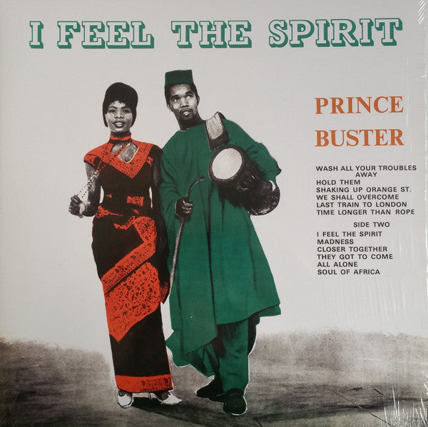 Prince Buster - I Feel The Spirit Limited Edition Vinyl LP Album (Near Mint NM/M) - Perfect for Jazz Collectors & Vinyl Enthusiasts