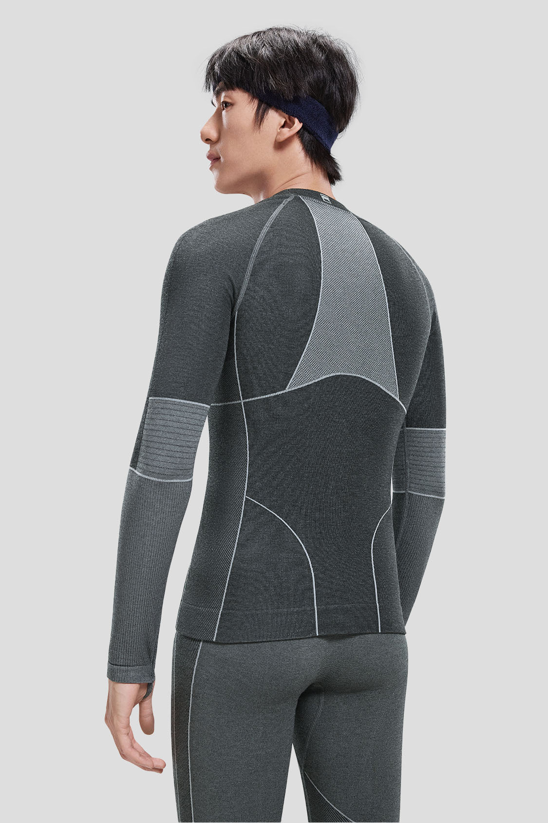 SportFlex Men's Performance Base Layer Set - Moisture Wicking Thermal Underwear for Running, Hiking & Cold Weather Activities