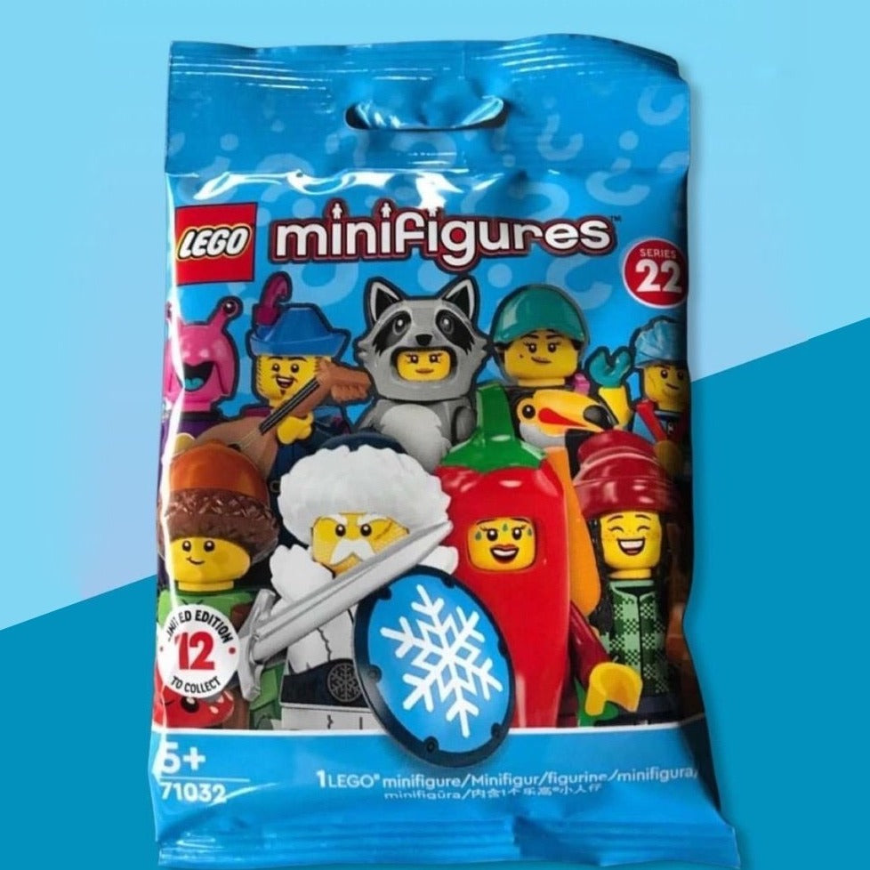 LEGO Minifigures Series 22 Complete Set of 12 Collectible Building Toys (71032) - Perfect for Kids Play, Display & LEGO Fans Collection