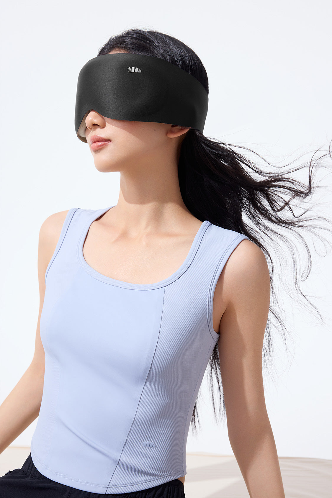 Gravity Pressure-Free Massaging Sleep Eye Mask for Relaxation, Stress Relief & Better Sleep - Perfect for Travel, Meditation & Nighttime Use