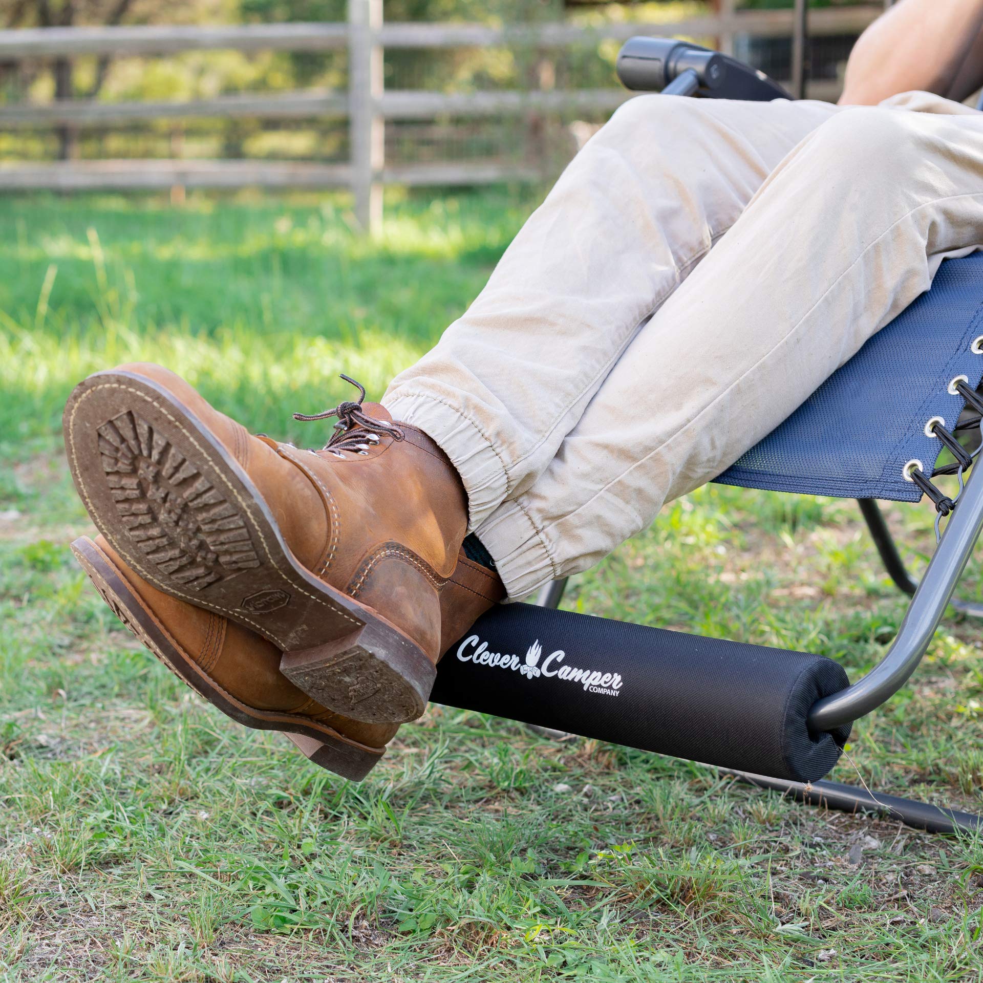 Original Zero Gravity Chair Cushion with Foot Rest - Ultra Comfortable Support for Relaxation | Perfect for Outdoor Camping, Folding Recliners & Backyard Lounging (Standard Size 15.75