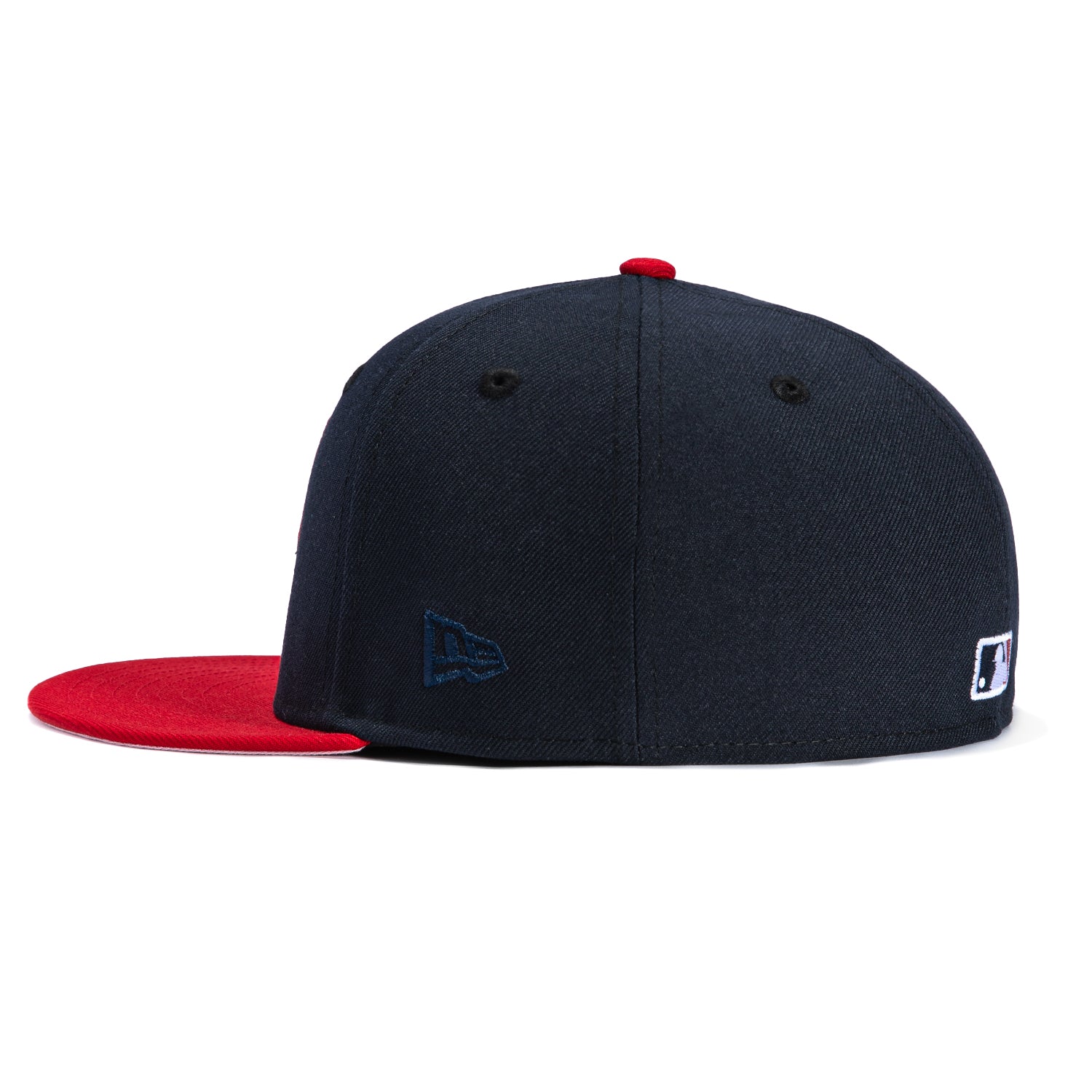New Era 59Fifty Cleveland Guardians Diamond Adjustable Baseball Cap - Navy & Red Snapback Hat for Men & Women | Perfect for Baseball Games, Sports Events & Streetwear Fashion