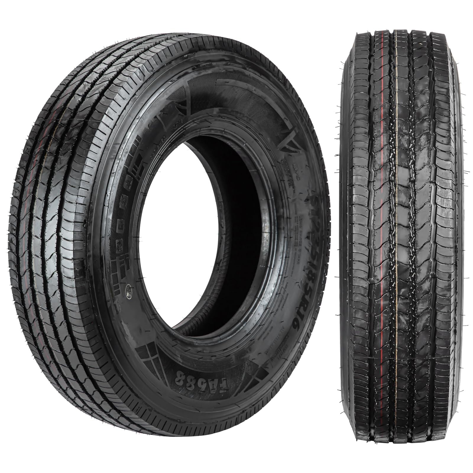 2 Pcs ST235/80R16 Heavy Duty 14 Ply Trailer Tires - Load Range G, Speed Class L - Premium RV & Camper Tires for Travel Trailers, Boat Trailers & Utility Trailers