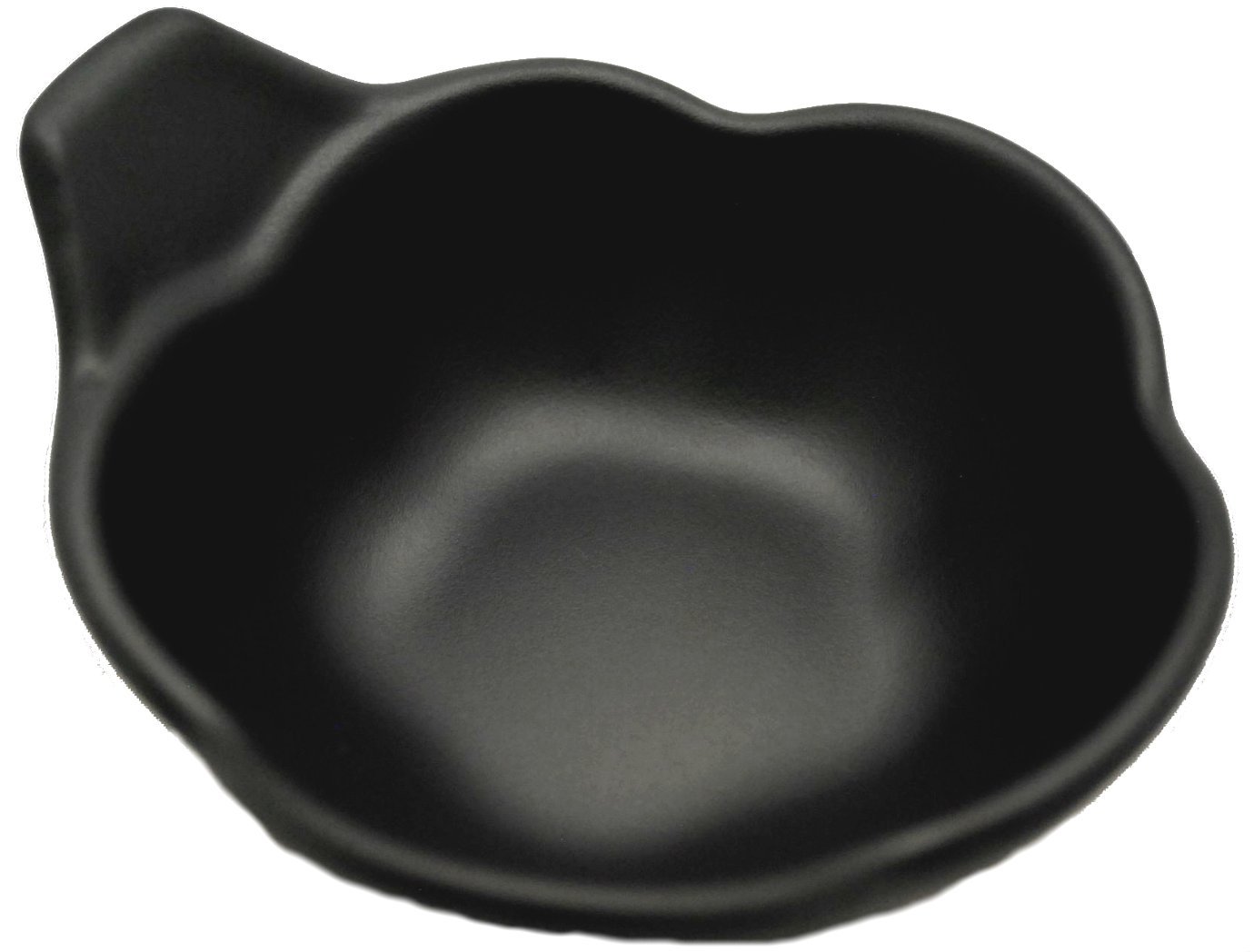 Lucky Star 40-Pack Black Melamine Soy Sauce Bowls – 4.5