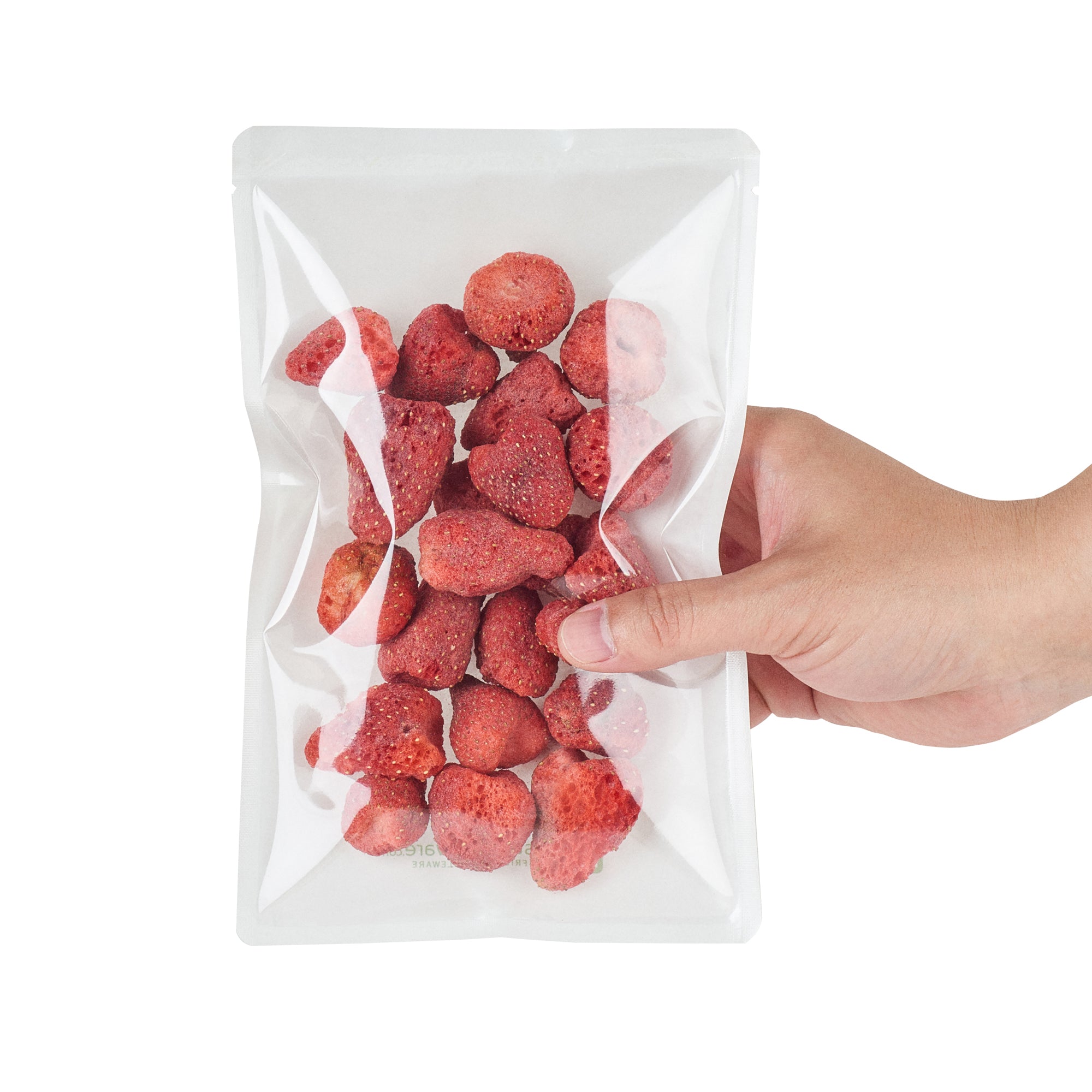 Heat Sealable White Plastic Sandwich Bags 8.25