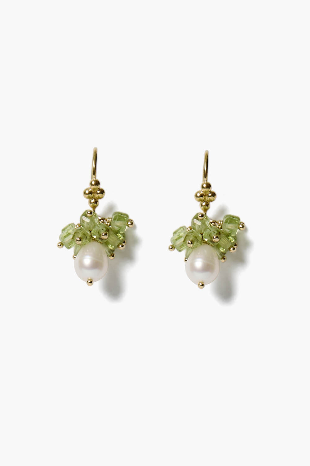 Peridot Firework Earrings – Elegant Green Gemstone Dangle Earrings for Women | Perfect for Parties, Weddings & Special Occasions