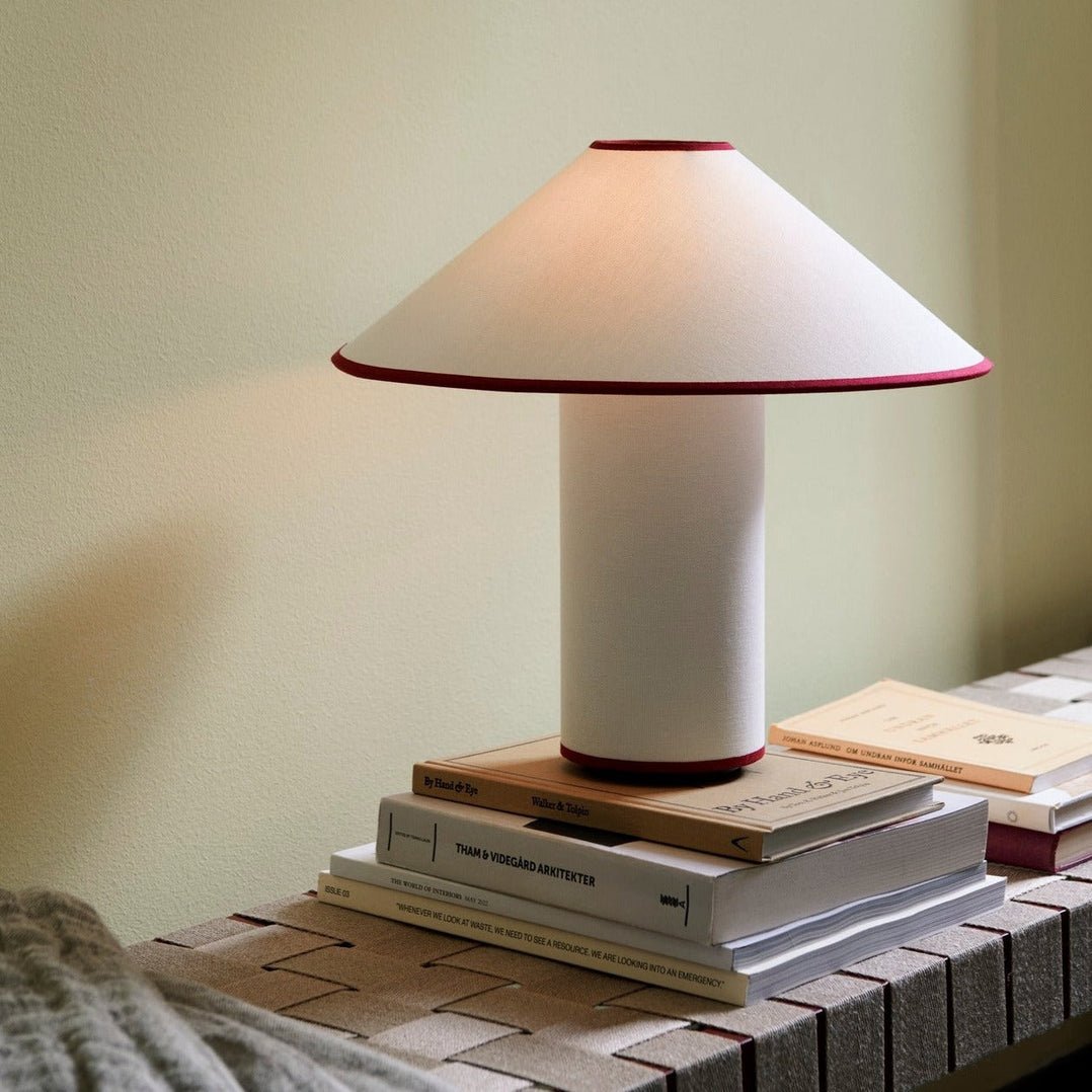 Colette Table Lamp - Modern LED Bedside Lamp with USB Port & Touch Control for Bedroom, Living Room, Office - Warm White & Cool White Light Adjustable