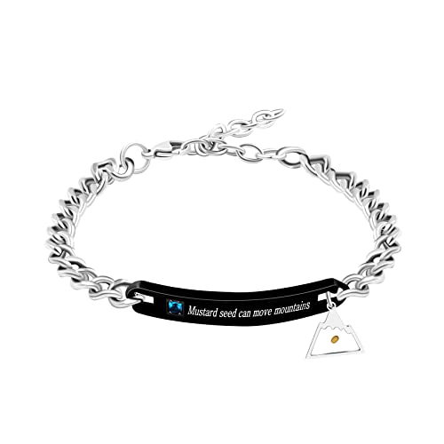 Blue CZ&black plate-Triangle Seed