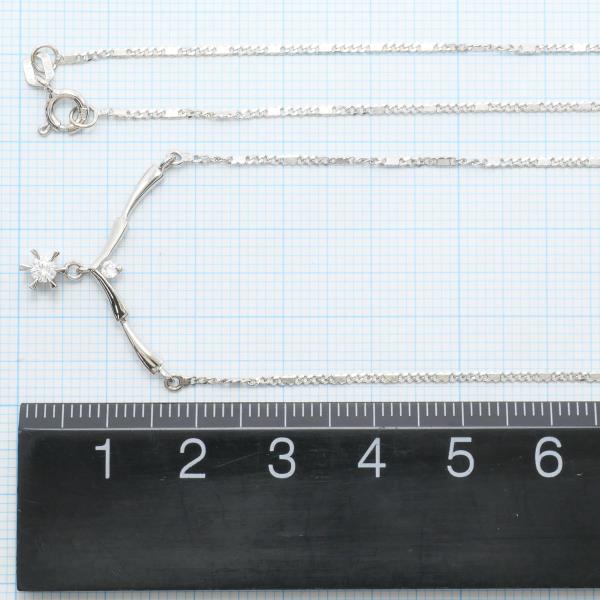 18K White Gold Zirconia Necklace for Women - Elegant Cubic Zirconia Pendant Jewelry Gift for Anniversary, Birthday & Valentine's Day | Perfect for Parties, Weddings & Special Occasions