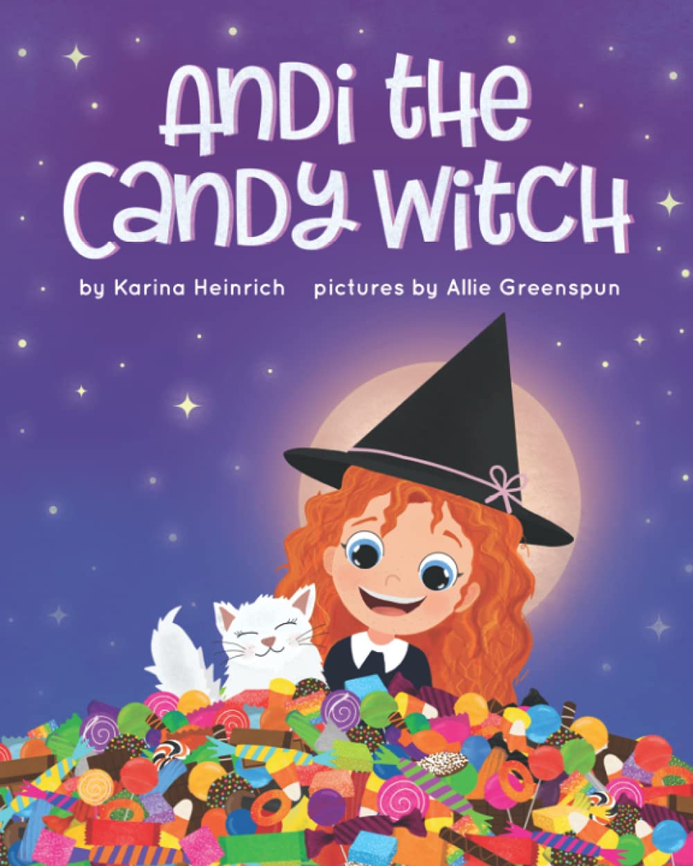 Andi the Candy Witch - Halloween Candy Bowl & Witch Decor for Spooky Party Decorations | Perfect for Trick-or-Treating, Themed Parties & Witch-Themed Home Decor