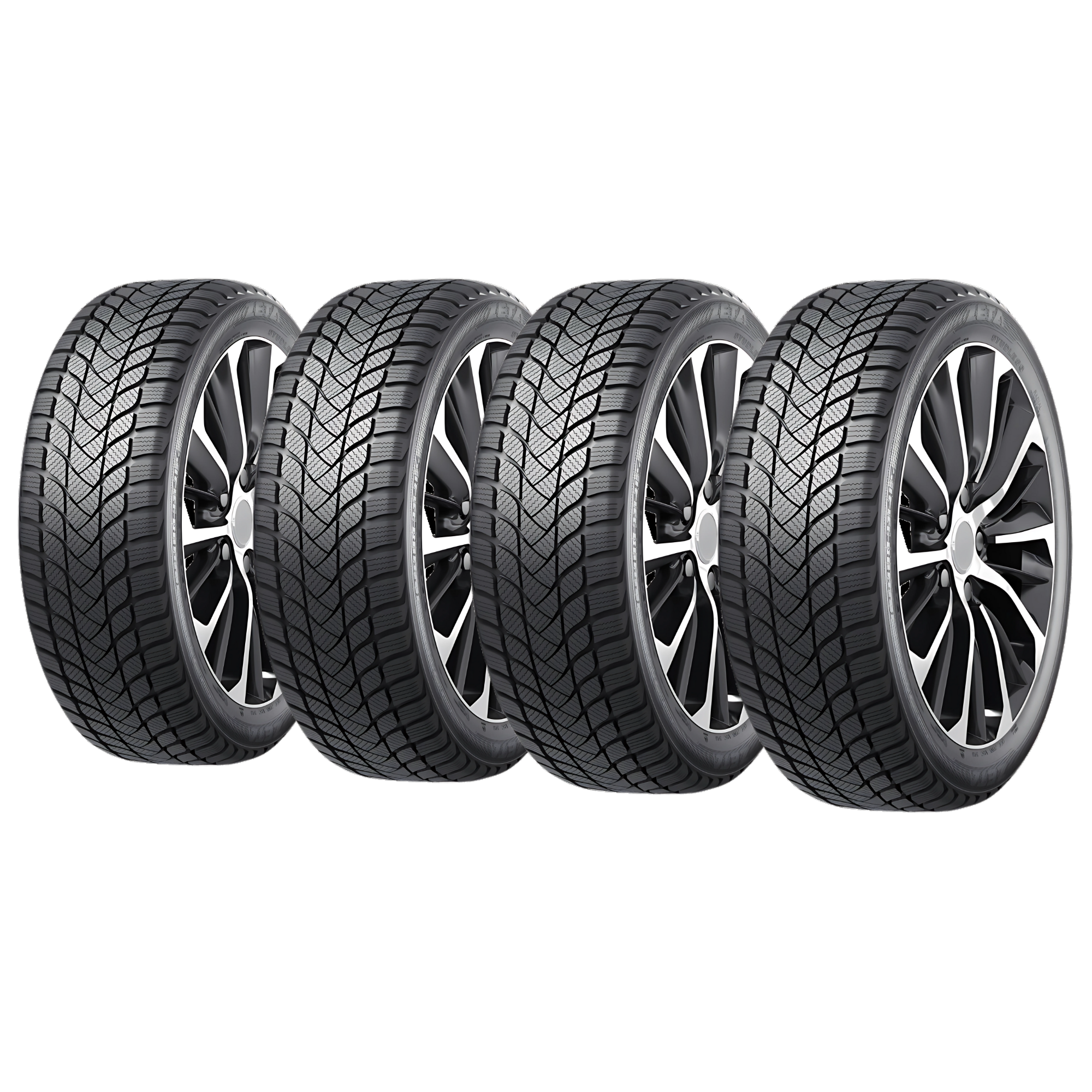 4 Pack 175/65R15 Zeta Antarctica 5 84T All-Season Tires - High Performance for Cars, SUVs & Sedans - Perfect for Winter Driving, Rainy Conditions & Daily Commute