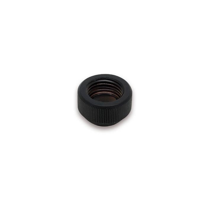 EKWB EK AF Extender 8mm Male to Female Black Fitting - Perfect for Custom PC Water Cooling Loops and Rigid Tubing Builds