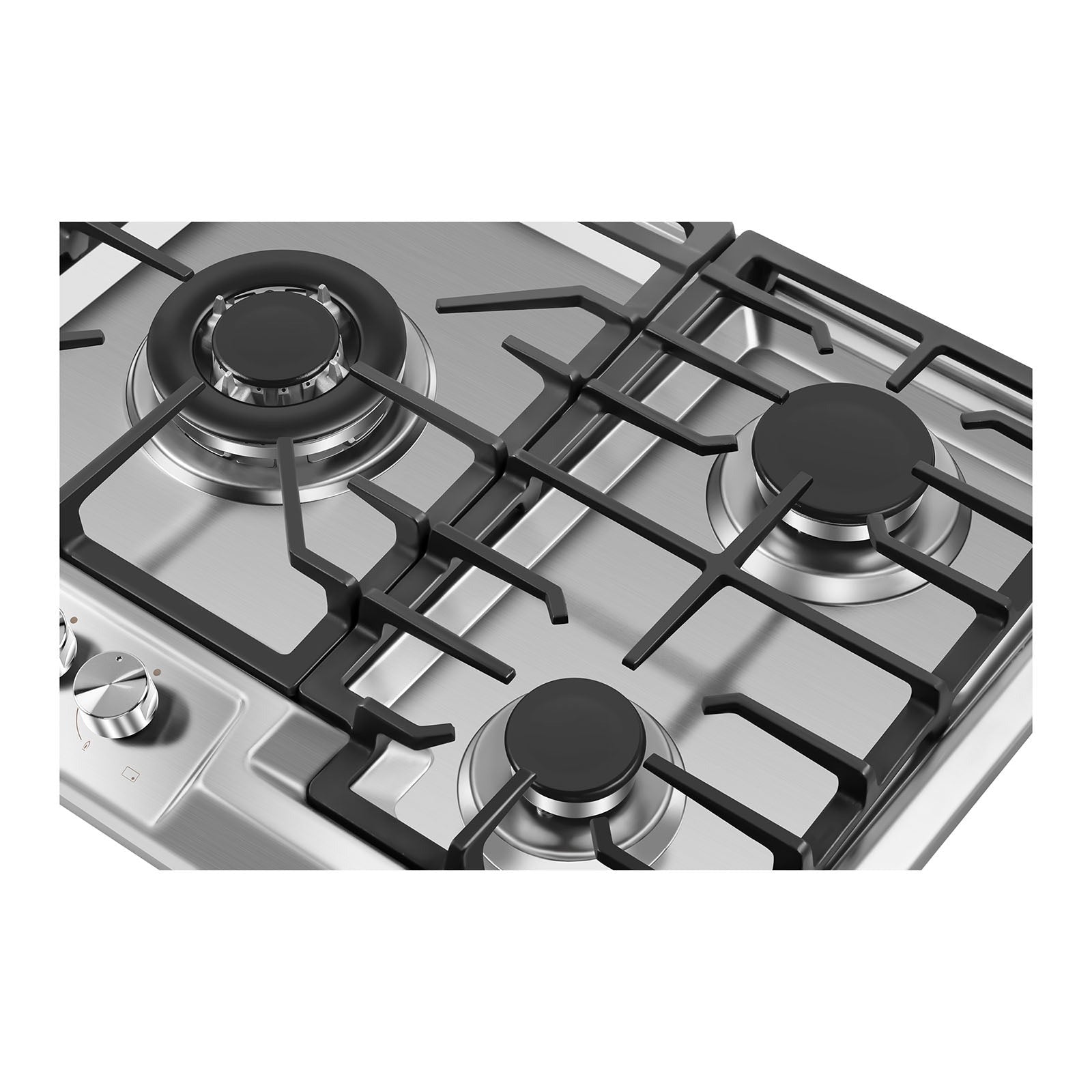 Empava 36 Inch 5 Burner Built-In Gas Cooktop - Stainless Steel, Sealed Burners, Continuous Grates (Model 36GC23) - Perfect for Modern Kitchens, Home Chefs & Entertaining
