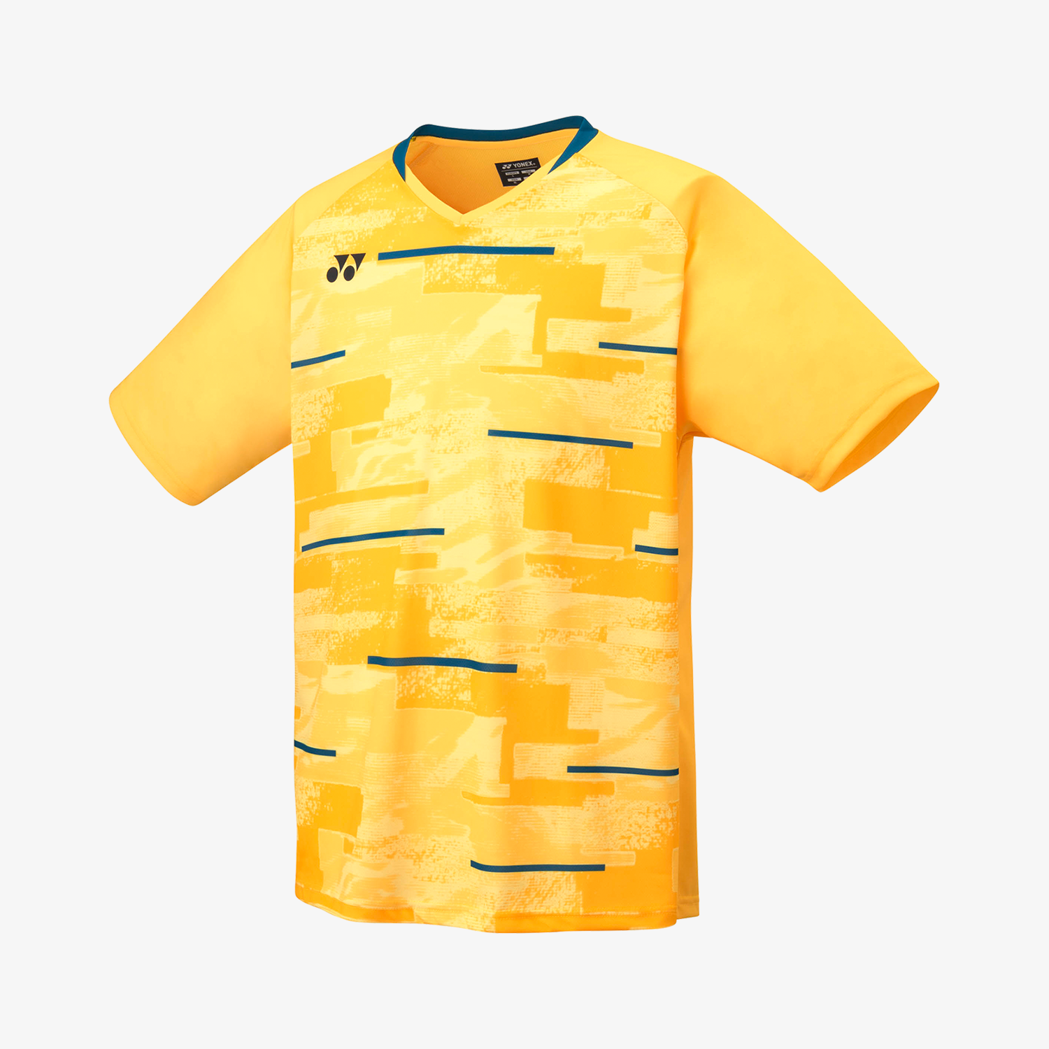 Yonex YM0034 Men's Crew Neck T-Shirt - Soft Yellow | Breathable & Comfortable for Sports & Casual Wear