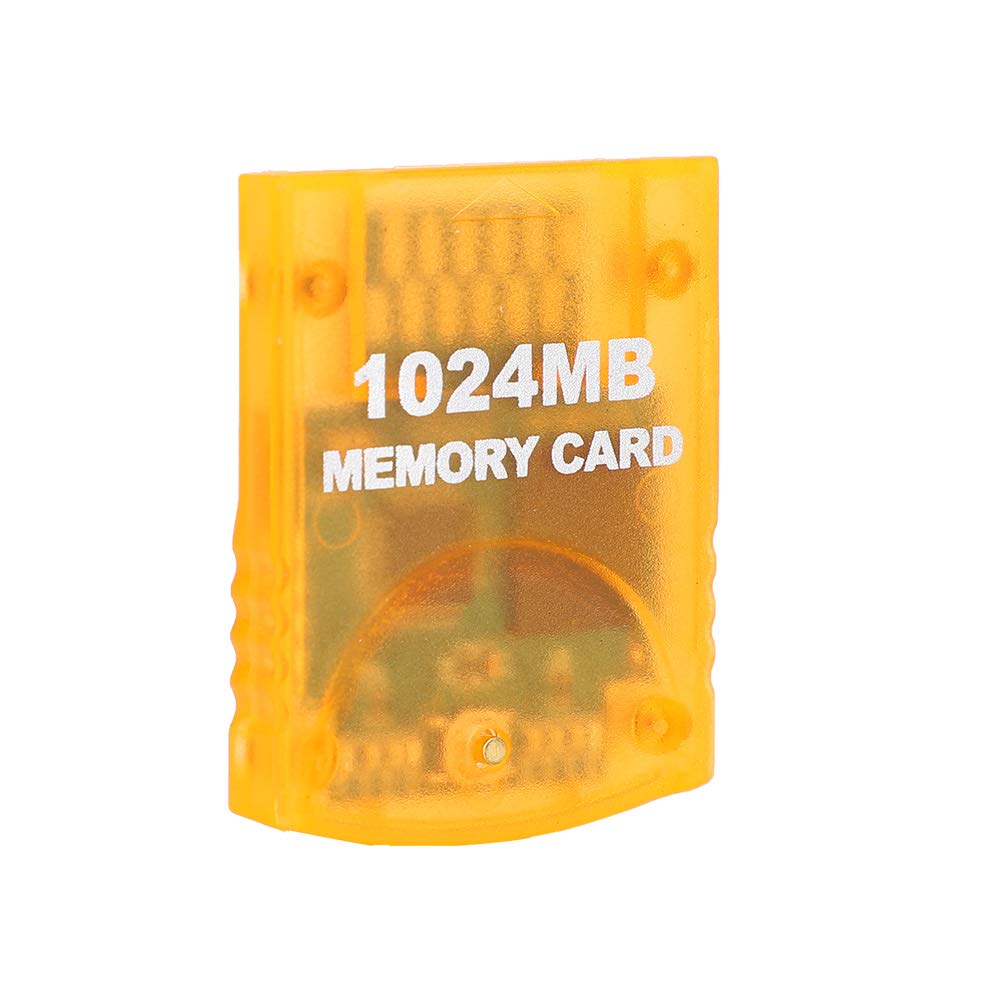 Shanrya 1024MB Memory Card for Wii & GameCube - High Capacity Flash Storage for Gaming Consoles | Save Game Progress & Expand Storage for Nintendo Wii and GameCube Games