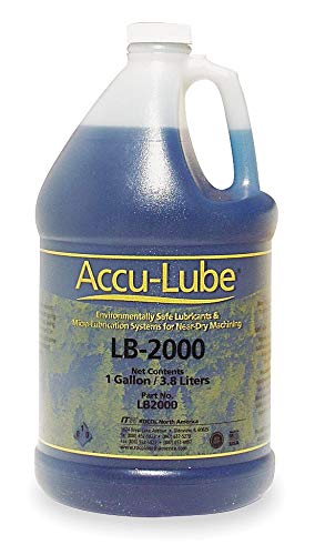Premium Cutting Oil - 1 Gallon Bottle (LB2000) for Metalworking, Machining & Drilling - High Performance Lubricant for Lathes, Mills & CNC Machines