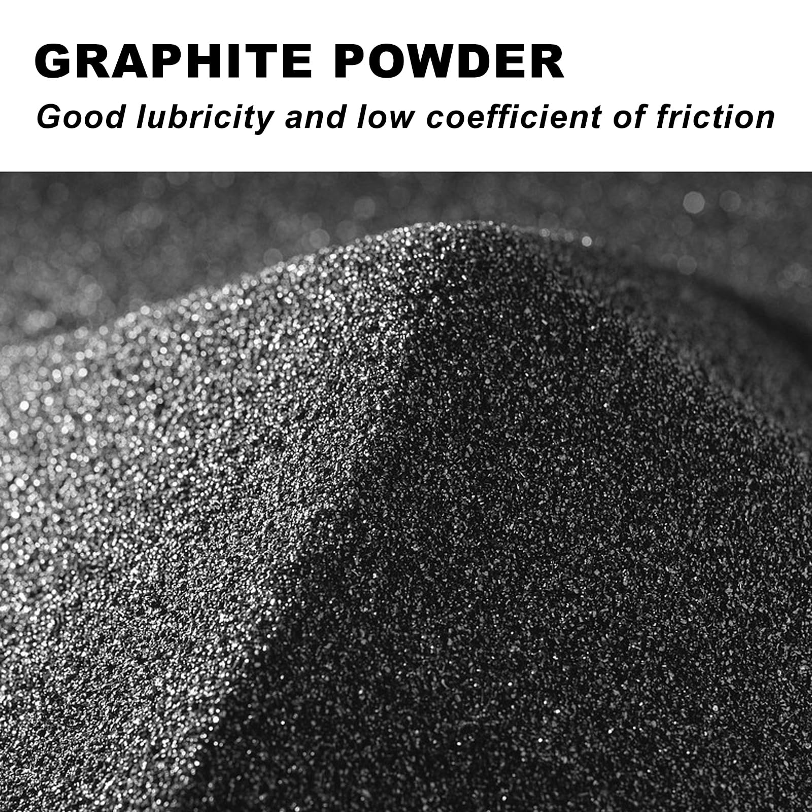 Ultra-Fine 44-Micron Pure Graphite Powder - 2 LB Dry Lubricant for Locks, Pencils & Machinery | Premium Sketching & Drawing Powder for Artists | Ideal for DIY Projects, Metalworking & Art Supplies