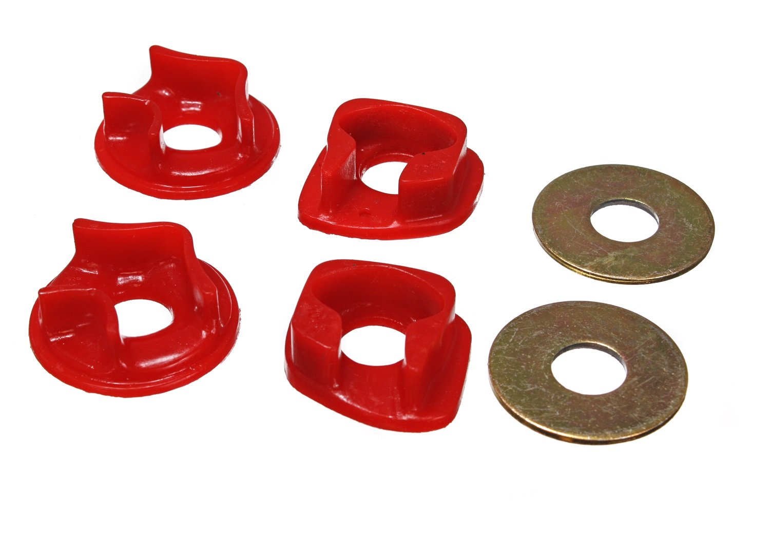 Energy Suspension 16.1104R Motor Mount Insert for Honda Civic, Accord, CR-V - Red Polyurethane Bushing Kit - Improves Engine Stability & Reduces Vibration - Perfect for Street Performance & Track Racing