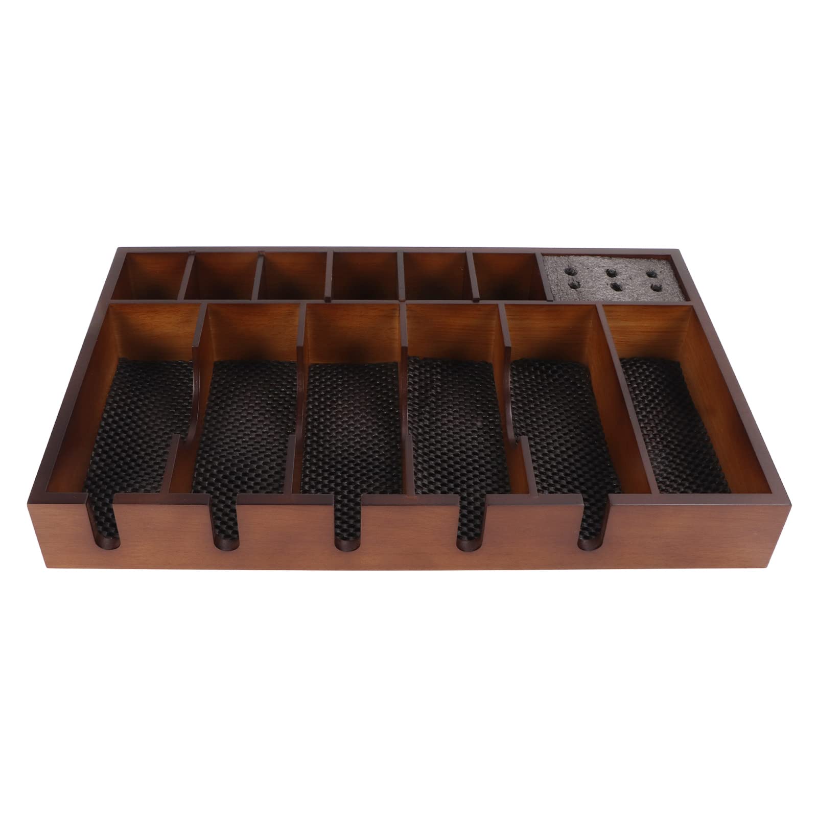 **Dioche Professional Barber Clipper Tray - Large Wooden Hair Clipper Organizer with Non-Slip Base for Salon & Home Use - Perfect for Stylists, Barbers & Personal Grooming**