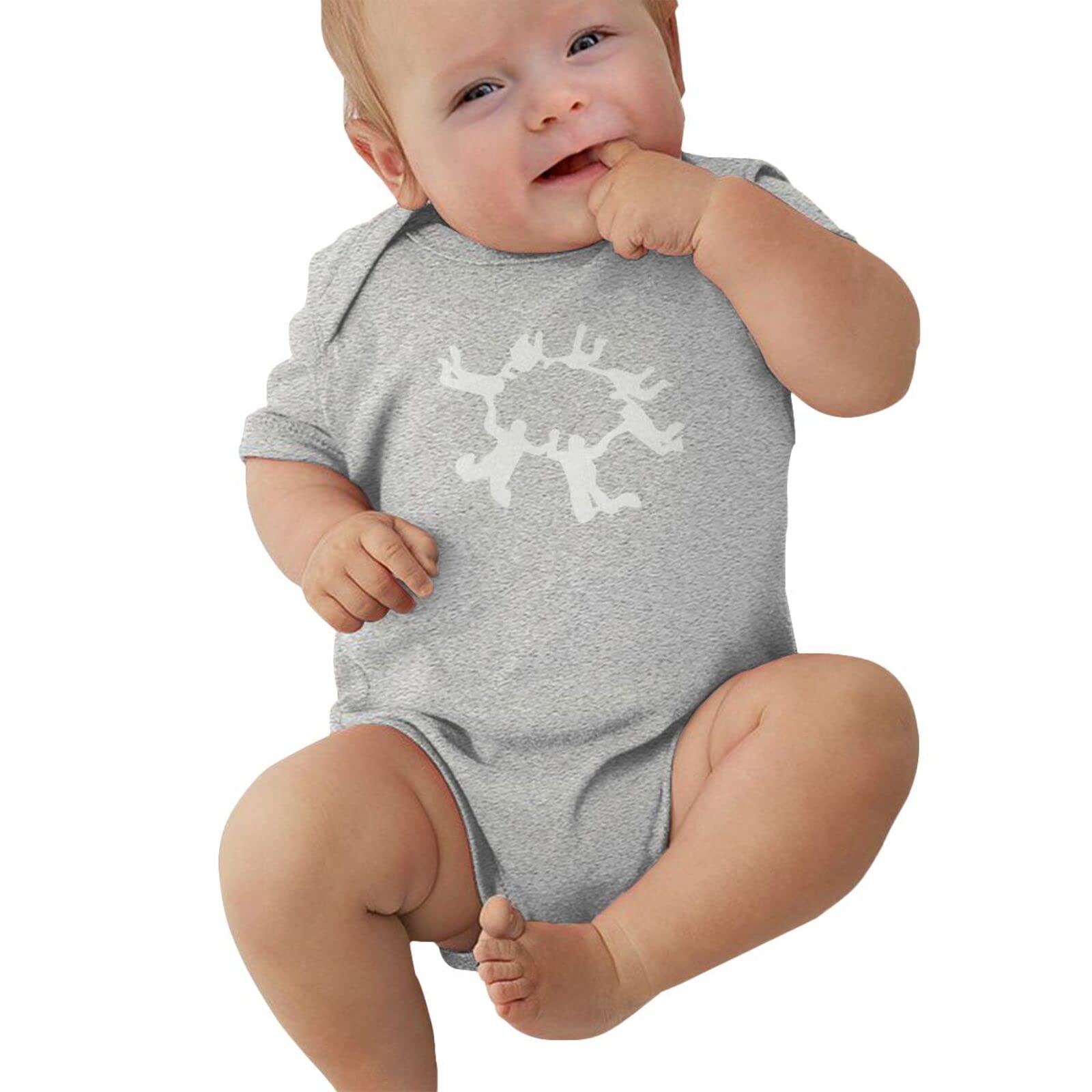 Skydiving Team Parachute Baby Bodysuit - Cute Newborn Short Sleeve Jumpsuit for Boys & Girls | Perfect for Aviator-Themed Photoshoots & Adventure Nursery Decor